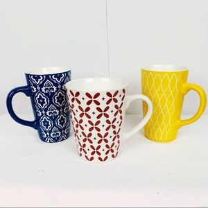 Kitchen Take 50 Off 3 Decorative Coffee Mugs Tea Cups Poshmark